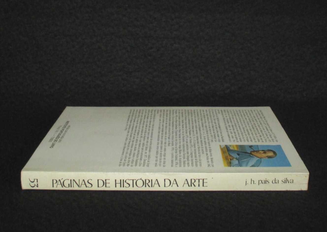 Livro Páginas de História da Arte Jorge Henrique Pais da Silva