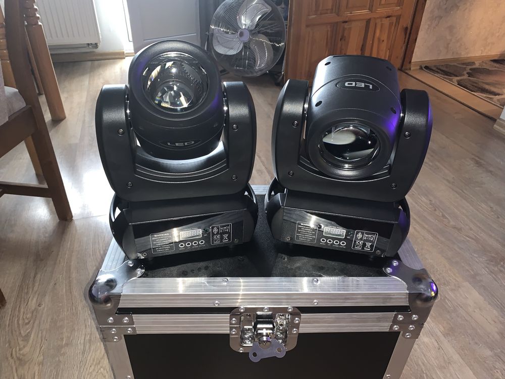 Glowy ruchome led 100wat pryzma gobo