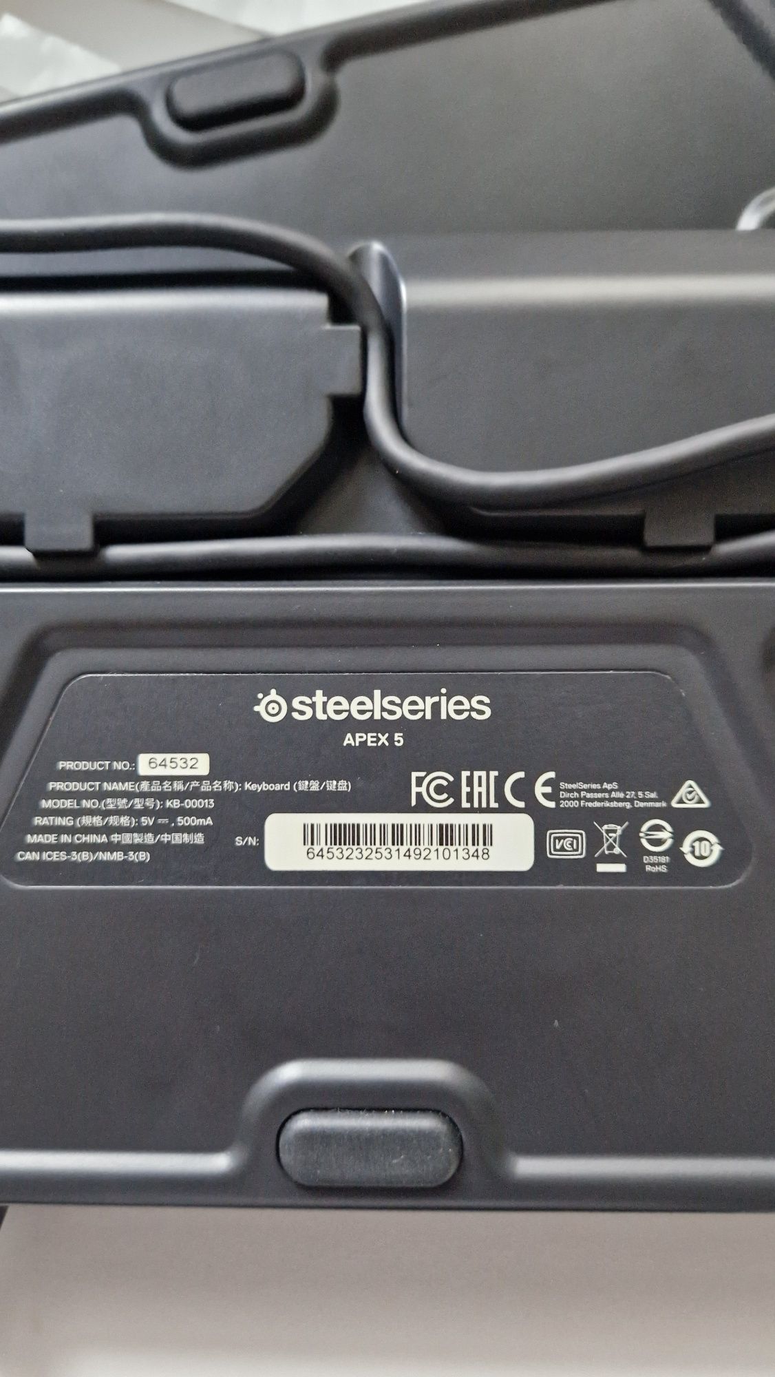 Klawiatura Steelseries Apex 5