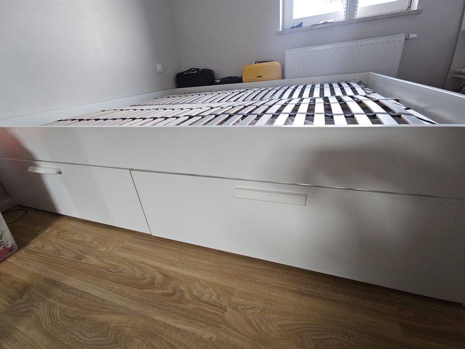 Rama łóżka - ikea Brimnes 180x200