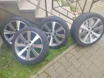 Oryginalne Peugeot 17" 4x108 ET 26 felgi jak NOWE nowe opony