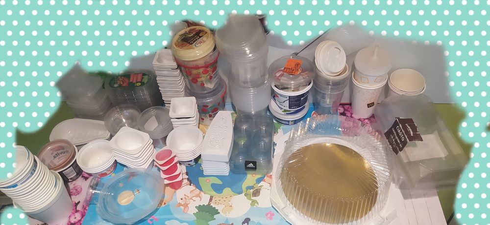 106 szt. Wytłaczanki do jajek, na 10, 20, 30 sztuk jajek+pojemniki róż