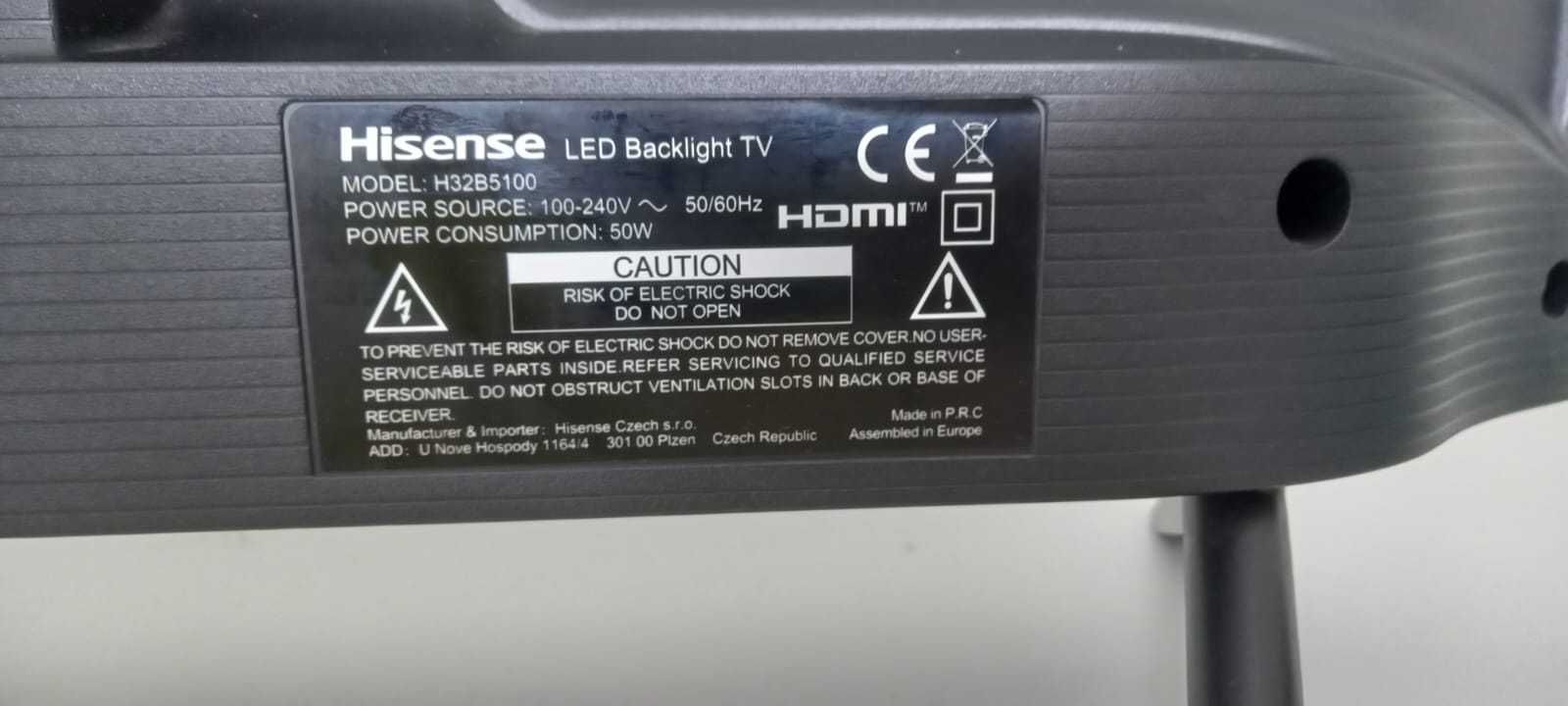 Televisor Hisense H32B5100