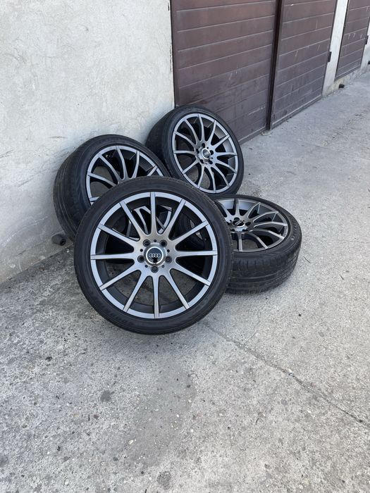(55)Koła, Felgi 5x112 18” Grafitowe, Audi, Volkswagen, Mercedes