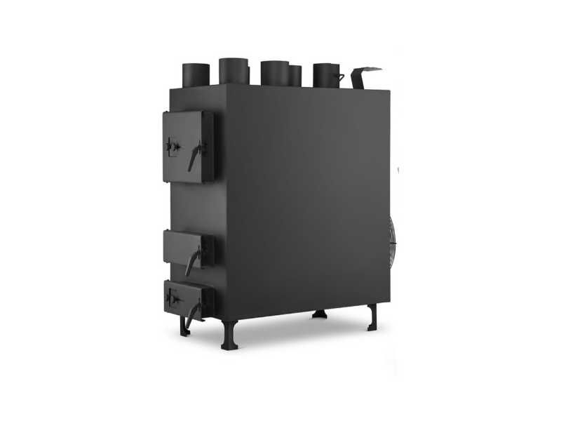 Piec nadmuchowy z nadmuchem dmuchawa HIGHER PN5 o mocy 50 kW