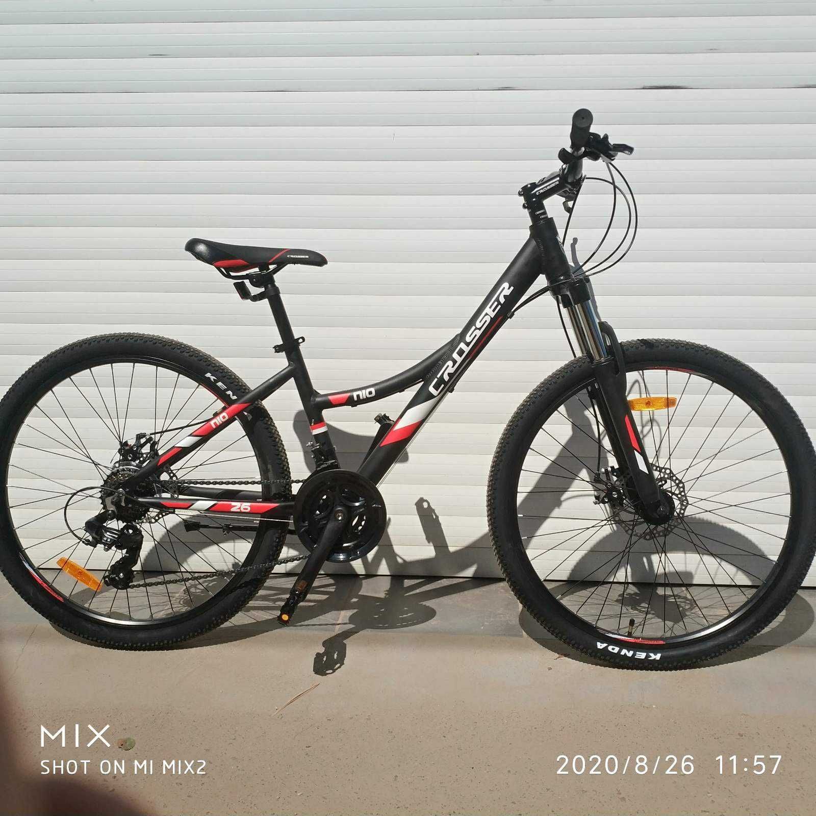 Велосипед подростковый алюминий  26" Crosser Boy XC-200 Shimano