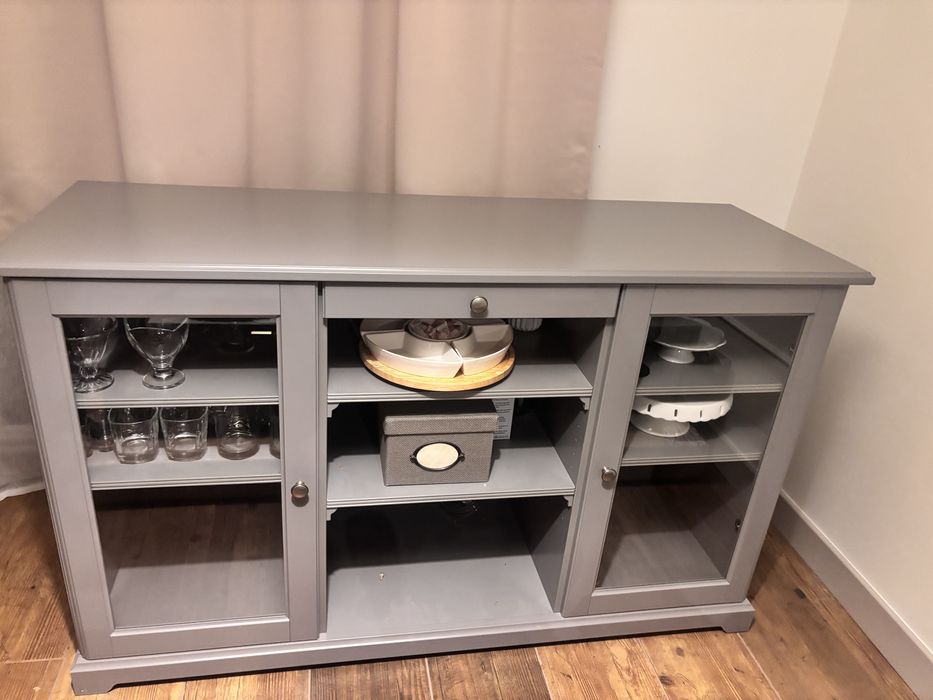 Komoda szara Liatorp Ikea szara