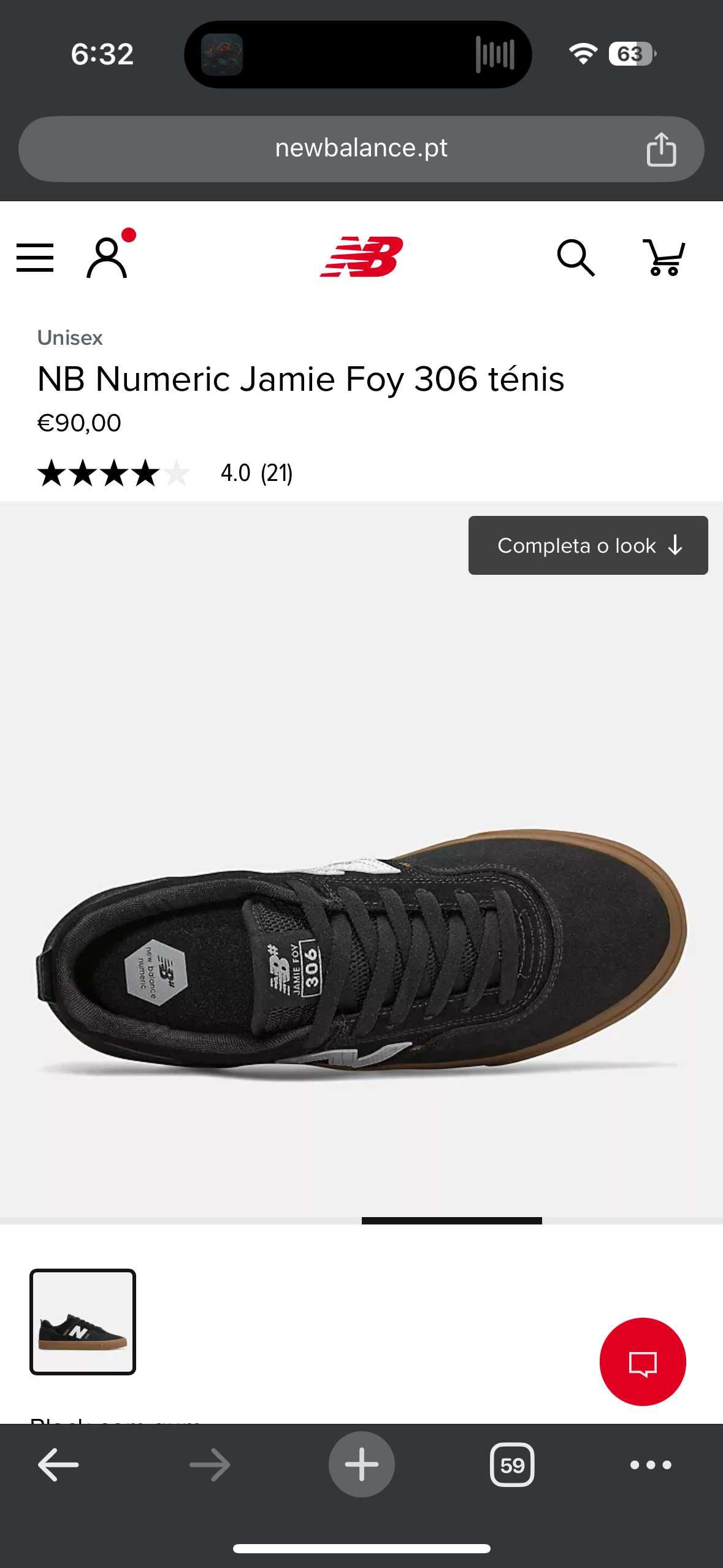 Tênis New Balance novos em folha para venda