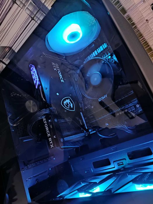 Komputer Stacjonarny do gier, RTX 4060, Ryzen 7 5700X, 1TB SSD M.2