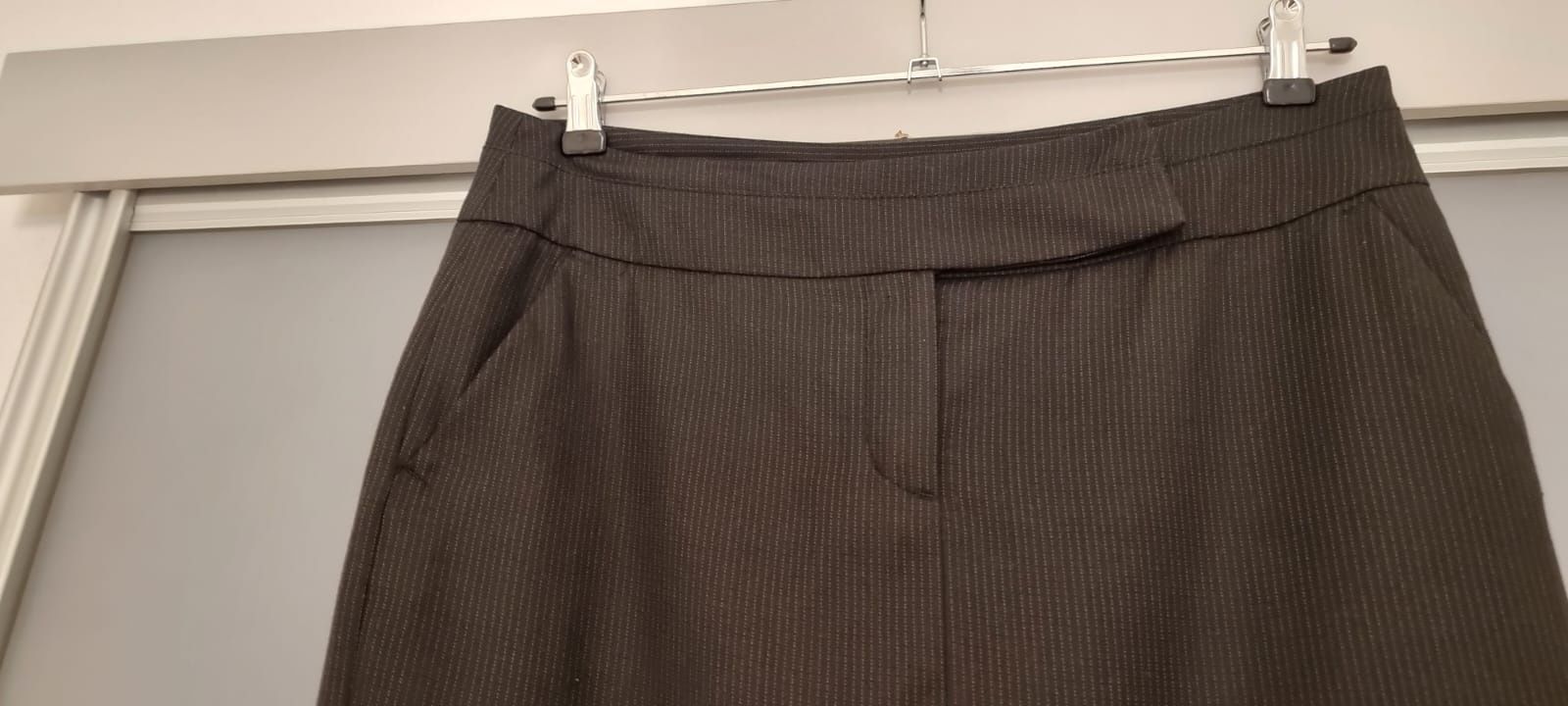 42/XL Reserved czarna ołówkowa spódnica
