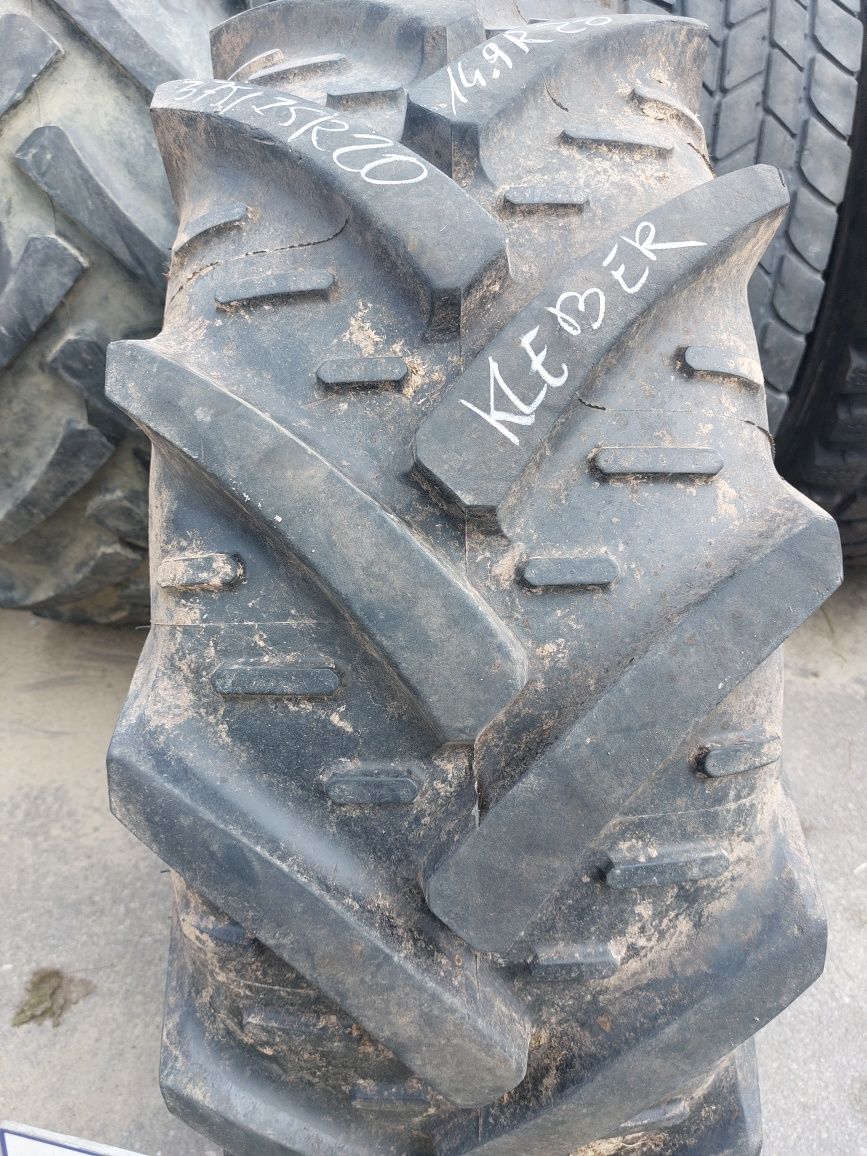 375/75R20 (14.9R20) Kleber opona używana rolnicza