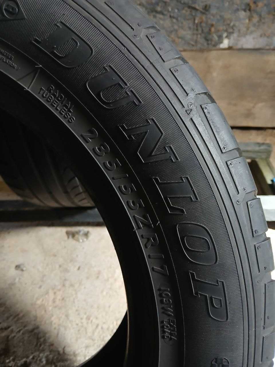 *Шини Dunlop 235 55 R17 2шт Літо (0351)