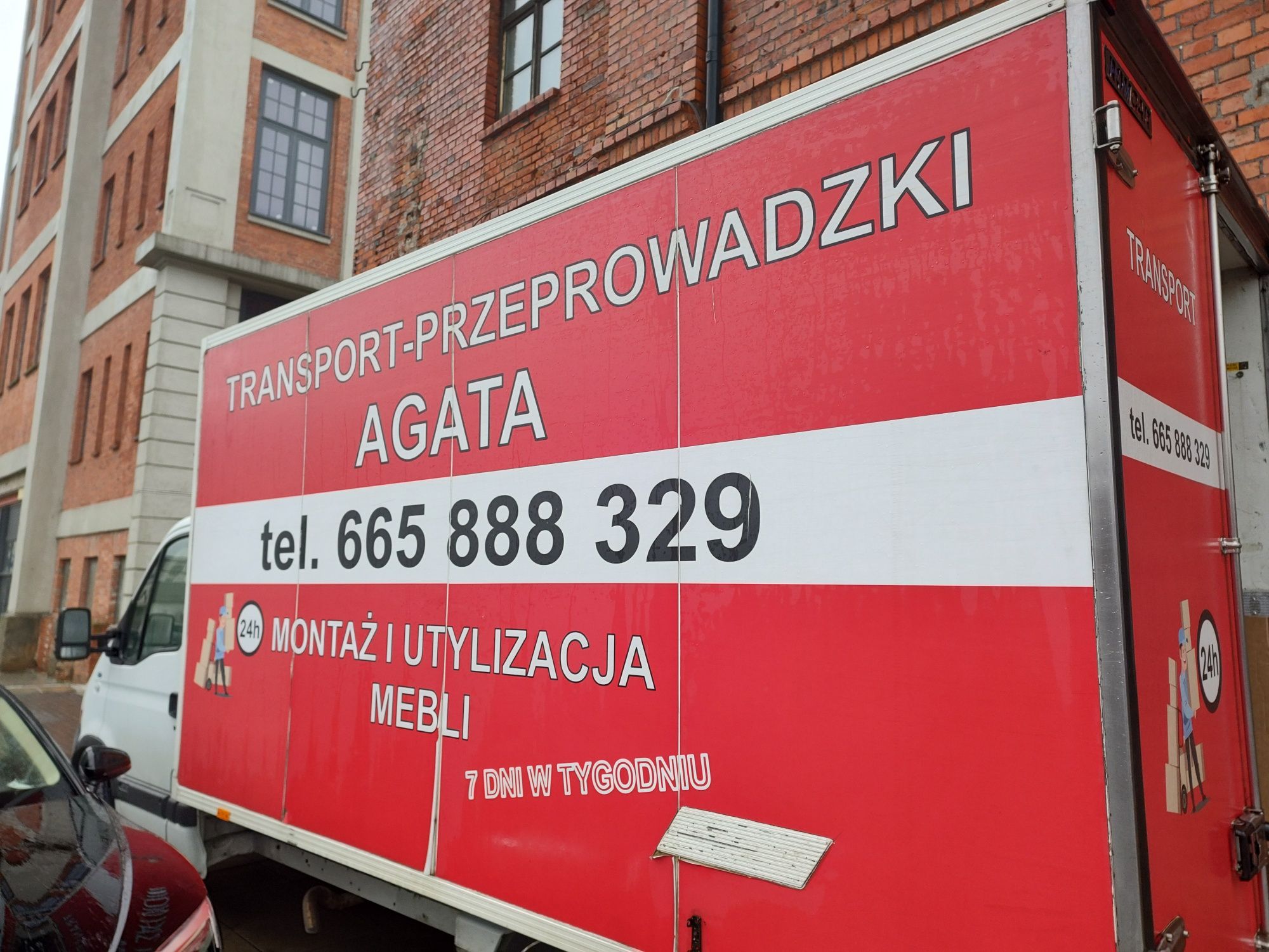 Transport-Przeprowadzki ,,Agata,,~ Utylizacja Mebli~24H 7 w tyg!!