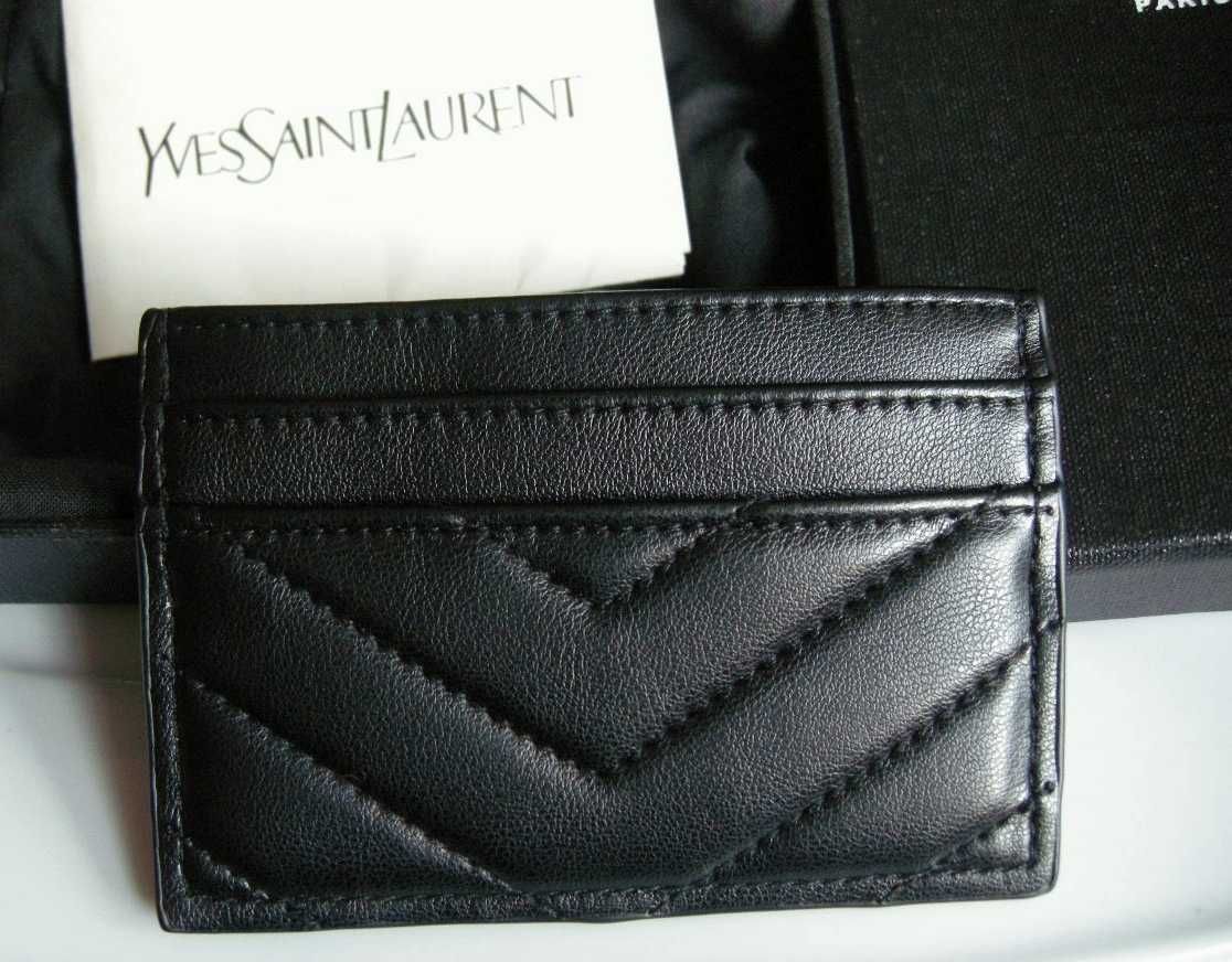 YSL Saint Laurent etui na karty kredytowe