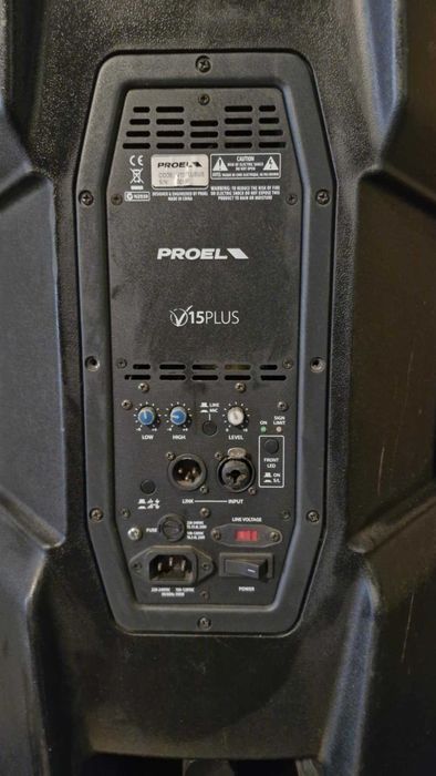 Proel V15 PLUS kolumna aktywna 15″ 600W