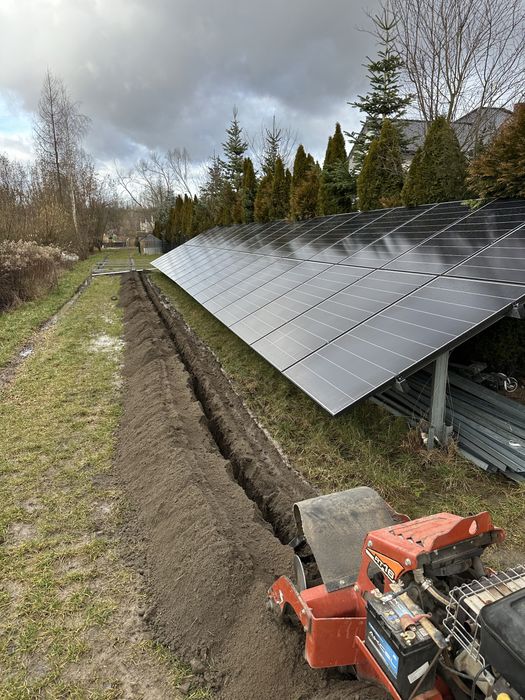 Nawadnianie Usługi koparką łańcuchową - wykopy liniowe cała Polska