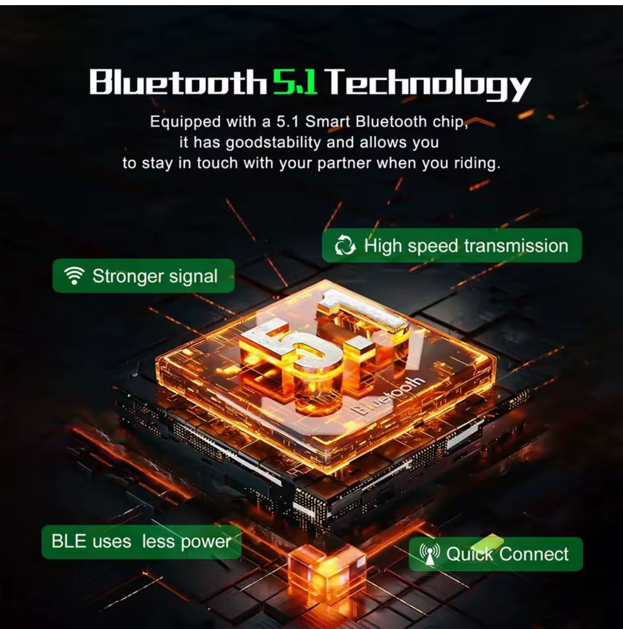 2 x Interkom Ejeas V6 Pro zestaw słuchawki, mocowanie