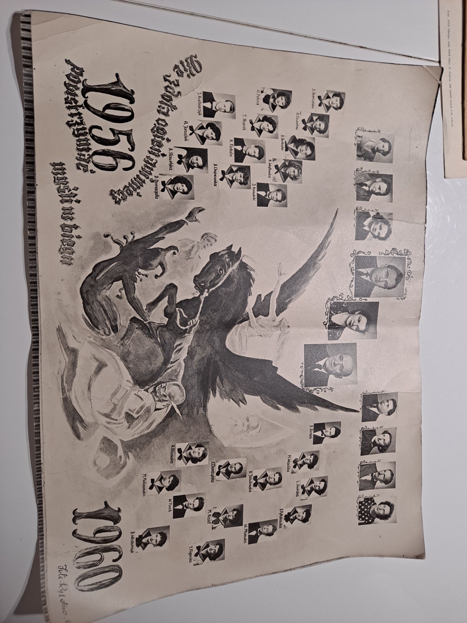 Stare zdjęcie liceum 1956