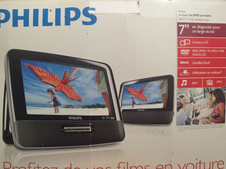 DVD przenośne/samochodowe PHILIPS