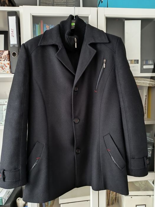 Płaszcz zimowy męski