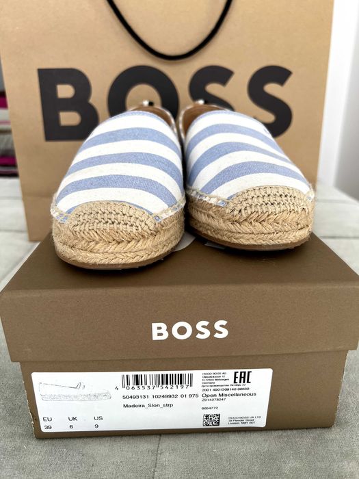 Alpercatas Hugo Boss NOVO algodão