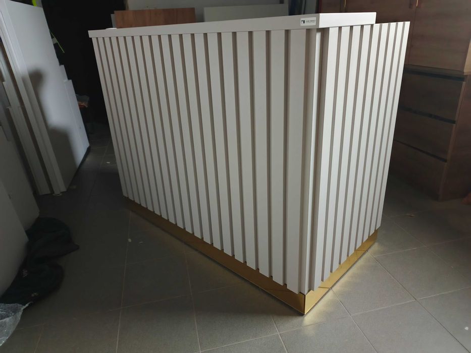 Recepcja kosmetyczna Lada NOWA kaszmir