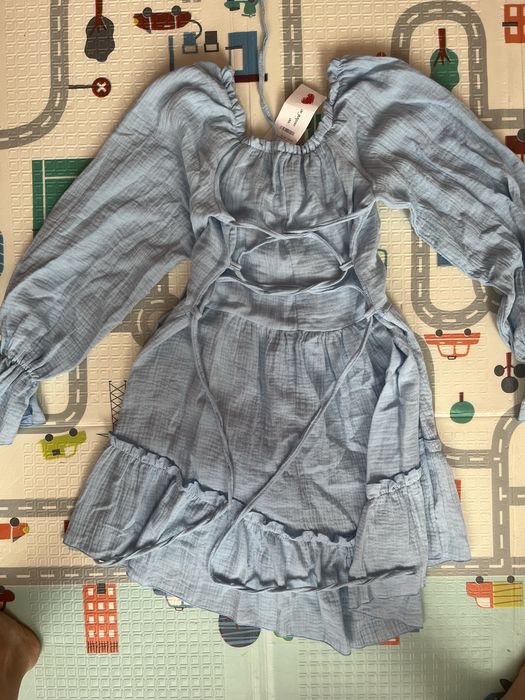 Муслінова сукня, сукня з корсетом, жіноча сукня плаття