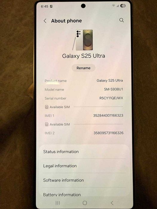Samsung Galaxy S25 Ultra 512 ГБ — ідеальний стан