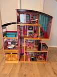 Domek Barbie z garażem - duży