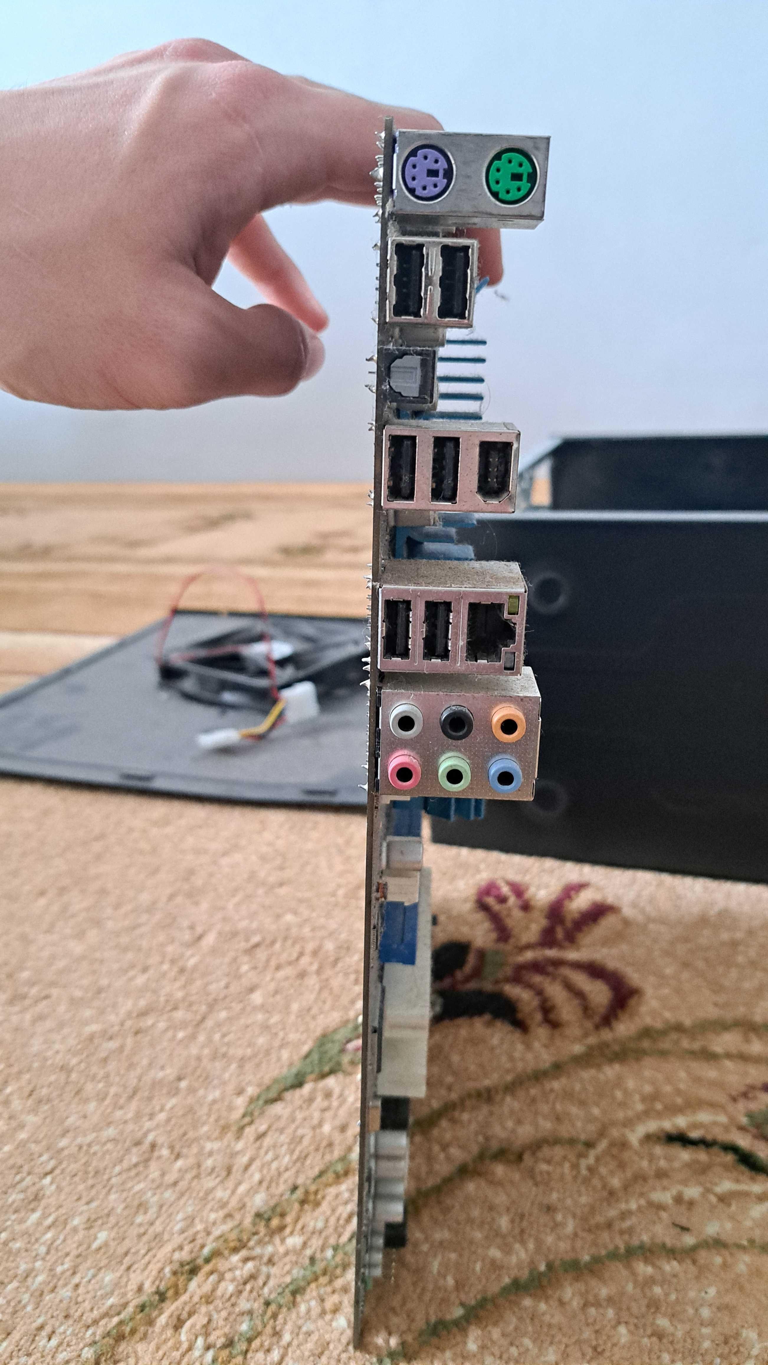 ПК комплектуючі, материнська плата - asus m4n72-e, процесор