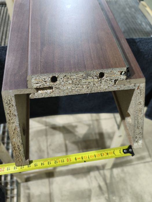 Drzwi pokojowe z ościeżnicą - Porta Verte - 90 cm - prawe