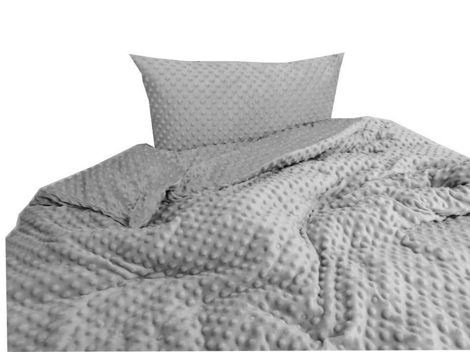 POŚCIEL 140x200+1x70x80 POLAR MINKY KULECZKI Ciepła Przyjemna KOLORY