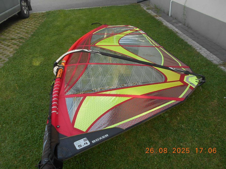 żagiel windsurfingowy Naish 5,4 maszt 100 %