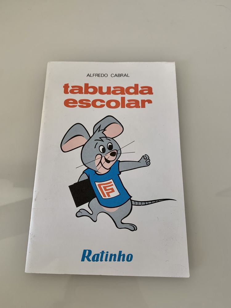 Tabuada escolar Ratinho Nova