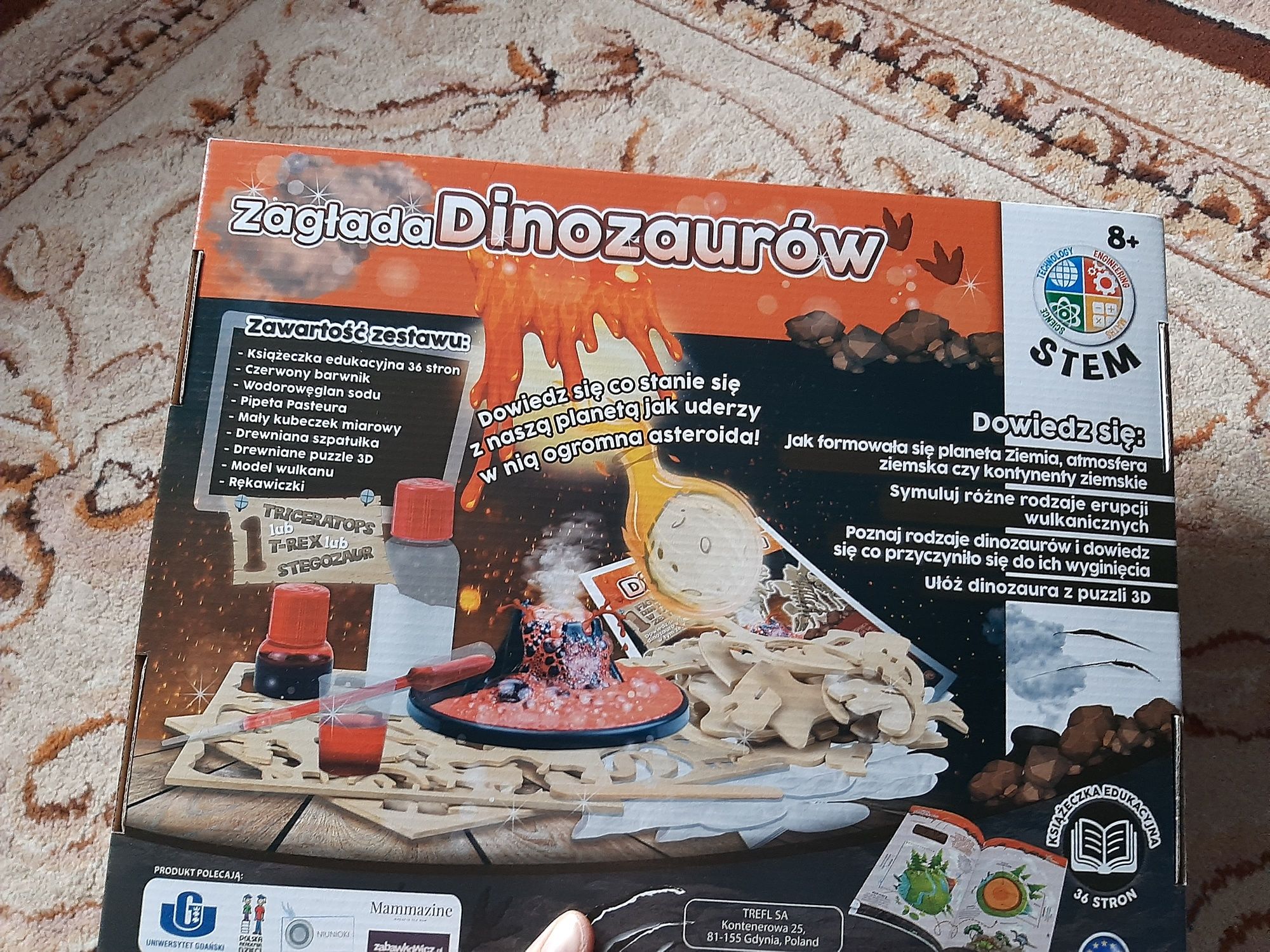 Eksperymenty Zagłada Dinozaurów Trefl