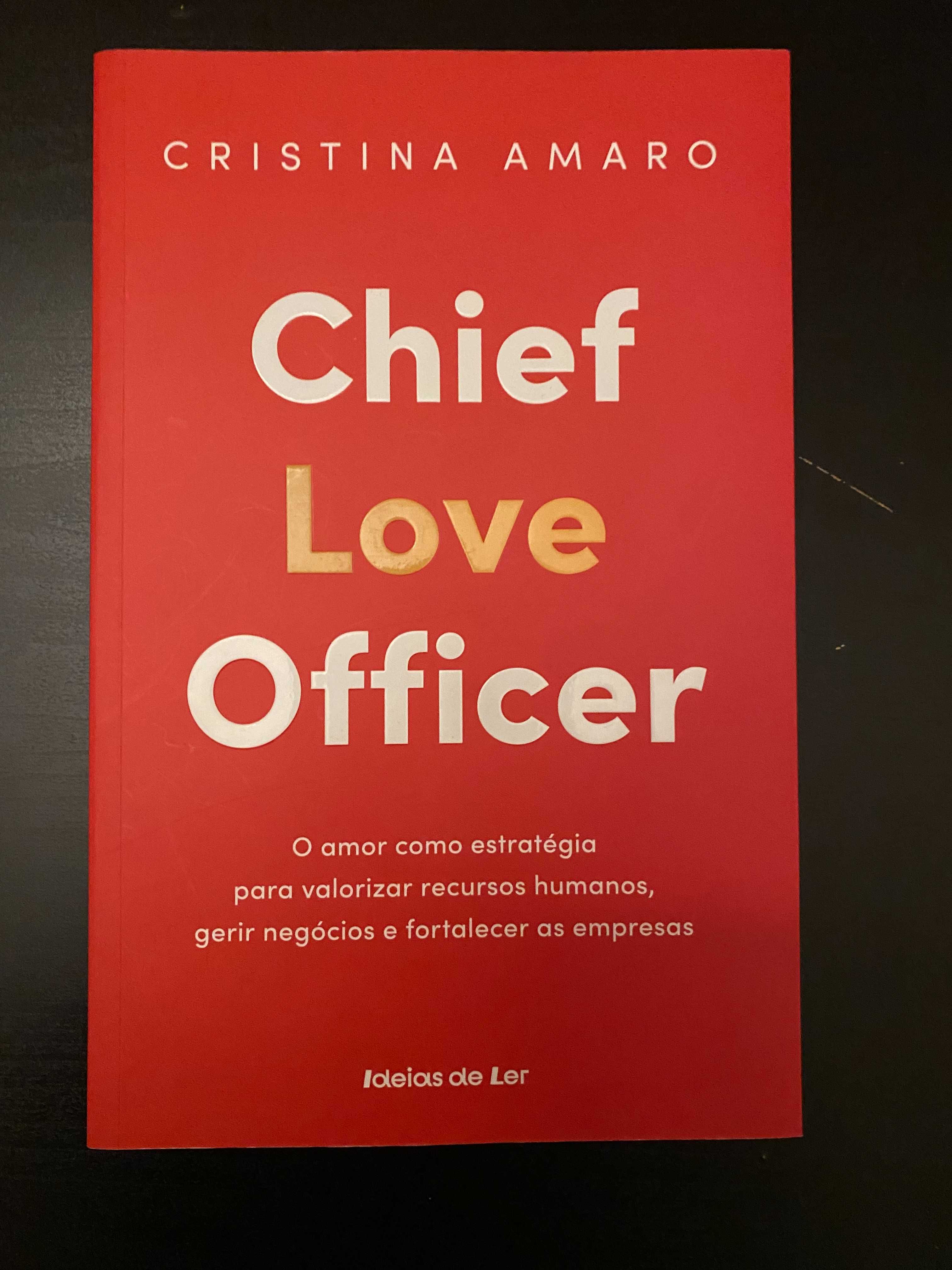 Livro Chief Love Officer de Cristina Amaro