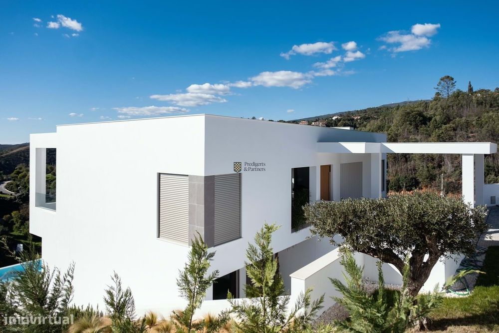 Moradia de Luxo em Montinhos Monchique — Vista Serra-Mar, Piscina Infi