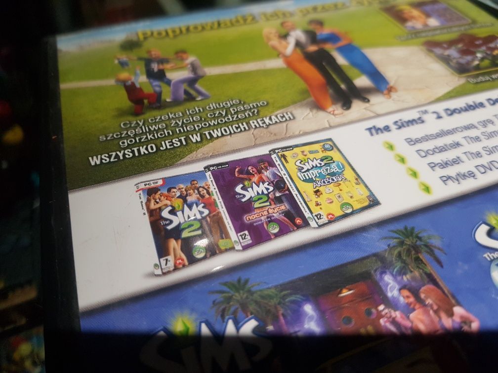 wszystkie dodatki 17 glowna the sims 2 Pc cała kolekcja po polsku