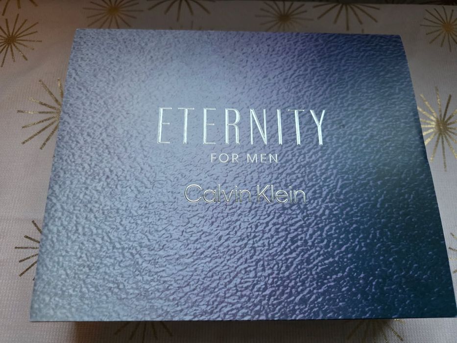Calvin Klein zestaw 3 meskich perfum Eternity . 100ml, 30ml, 10ml