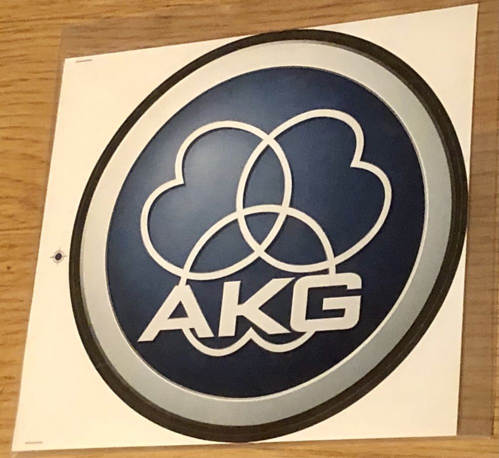 Naklejka AKG nowa