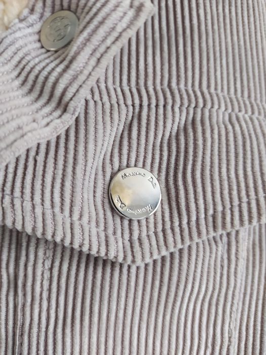 Ocieplana krótka kurtka sztruksowa unisex Massimo Dutti Boys & Girls