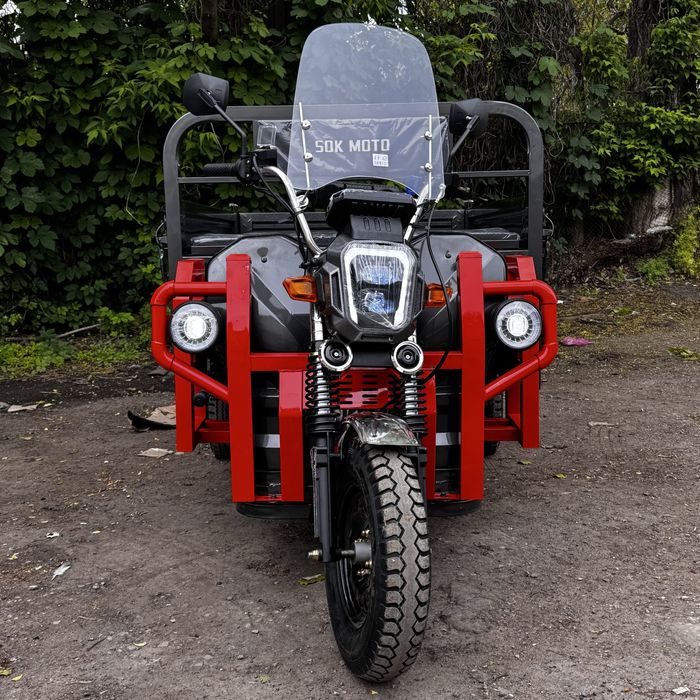 2500W-72V-58,5Ah‼️Електричний вантажний трицикл