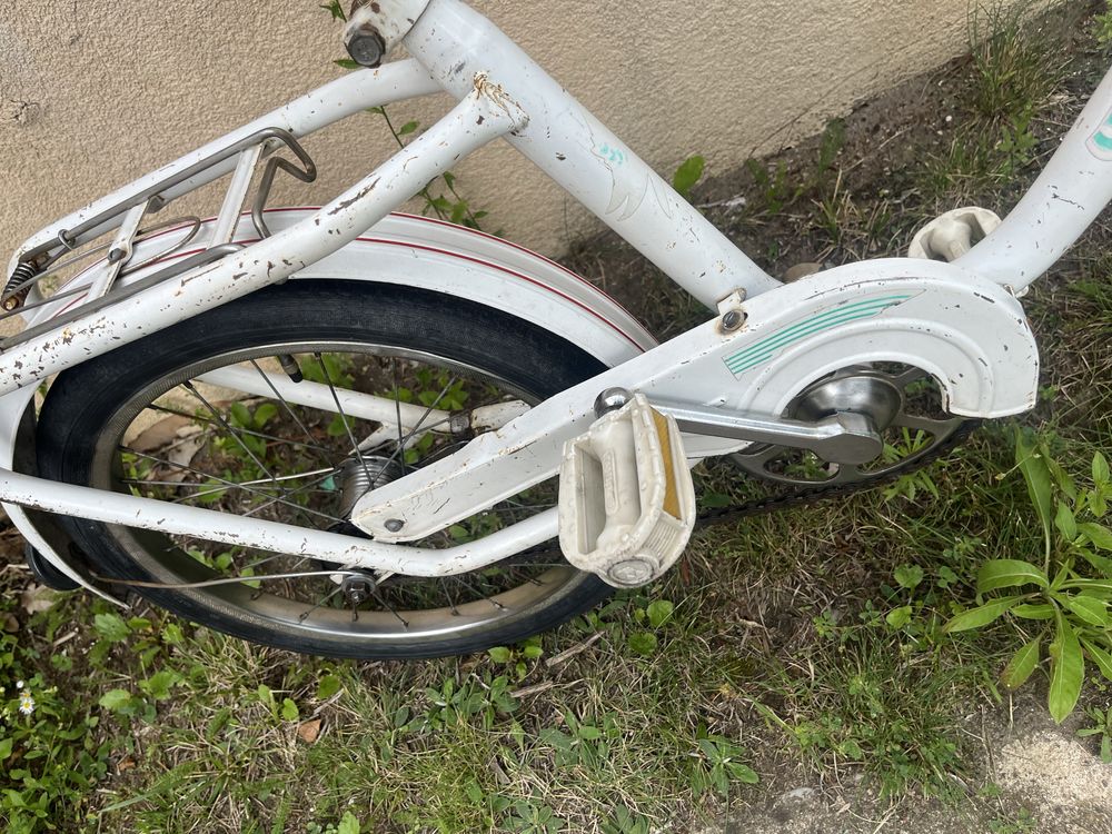 Stary zabytkowy rower FSM Maluszek Karlik Bobas Unicorn 18