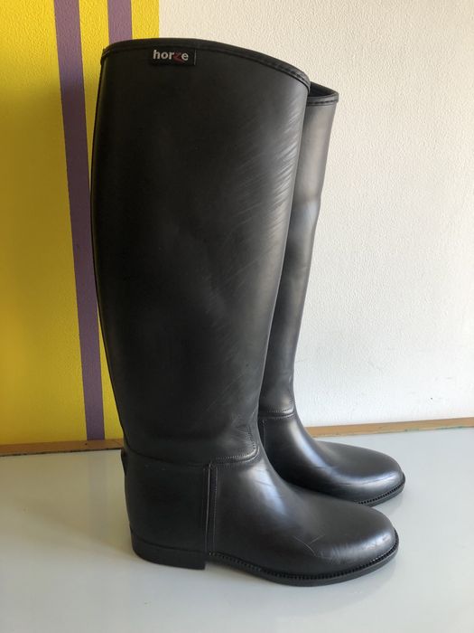 Horze oficerki damskie gumowe