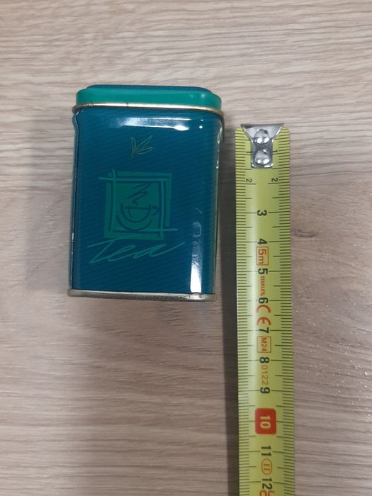 puszki pojemniki mini na herbatę