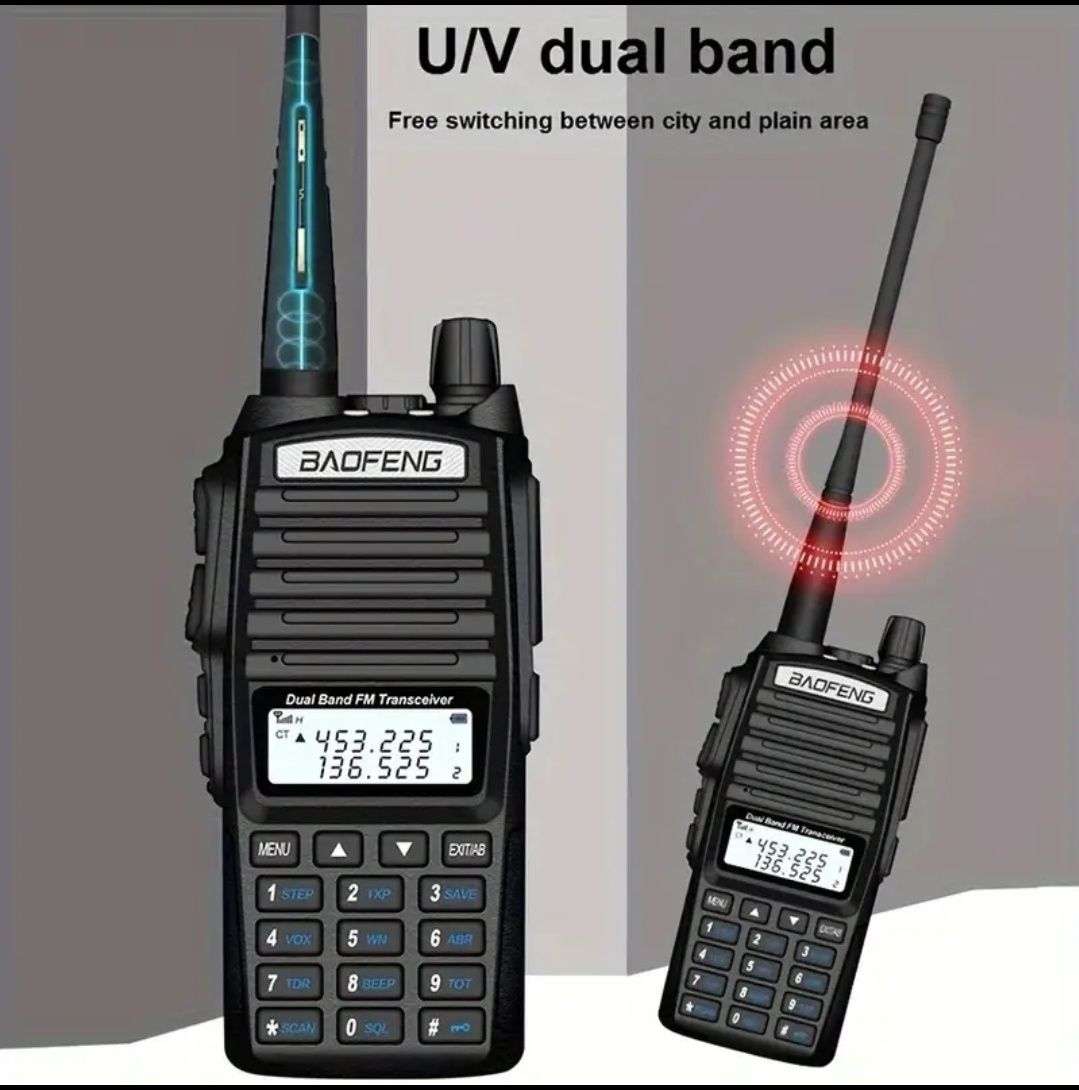 Krótkofalówka Walkie Talkie BAOFENG UV82 8W