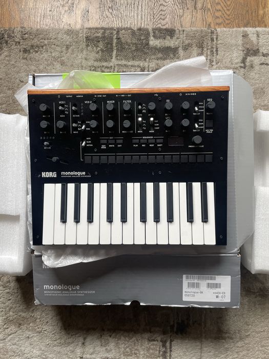 Sintetizador Analogico Korg Monologue (Black) c/garantia