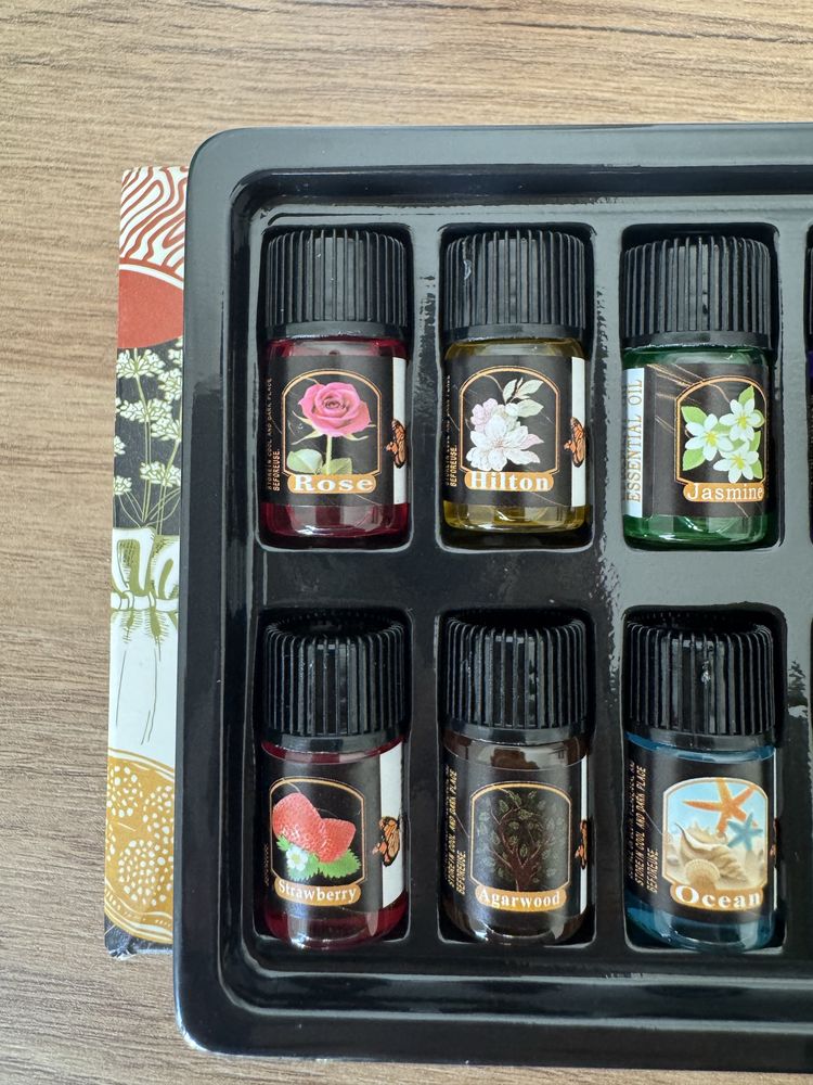 Difusor de Aromas + 12 óleos essenciais