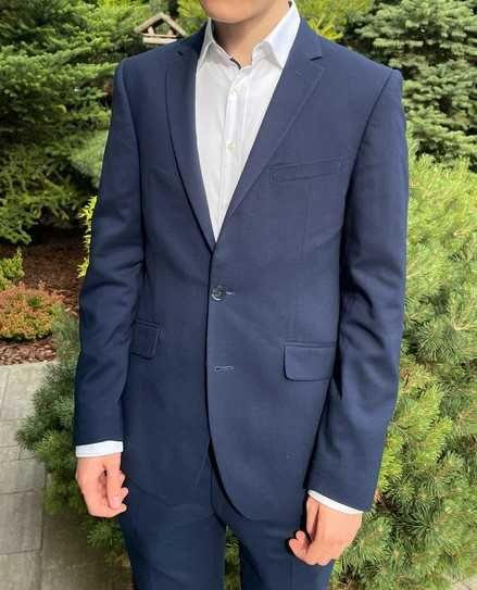 Garnitur Męski DIGEL Slim Fit, wzrost 176-182cm, spodnie 46 (W32)