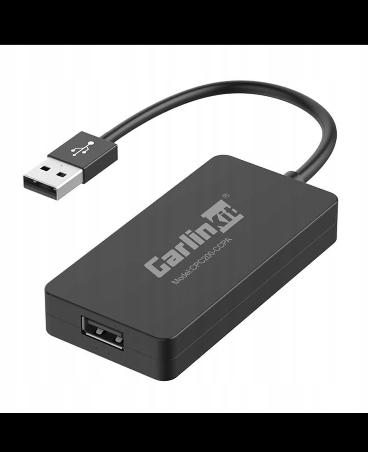 Bezprzewodowy adapter Carlinkit Apple Carplay/Android Auto (czarny)